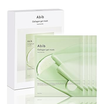 Abib Collagen gel mask #Heartleaf jelly (4pc)