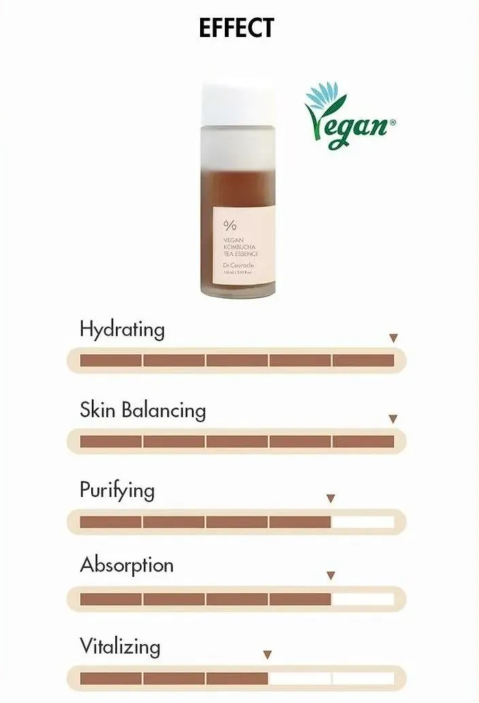 Dr. Ceuracle Vegan Kombucha Tea Essence 150mL
