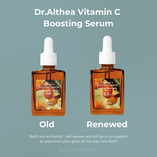 dr althea vitamin boosting serum old vs new 