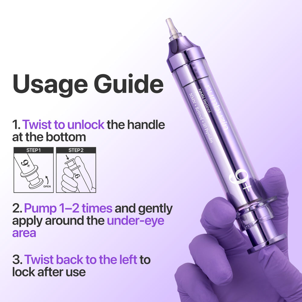 Numbuzin No.9 NAD Retinol Volumetox Eye Cream 10mL