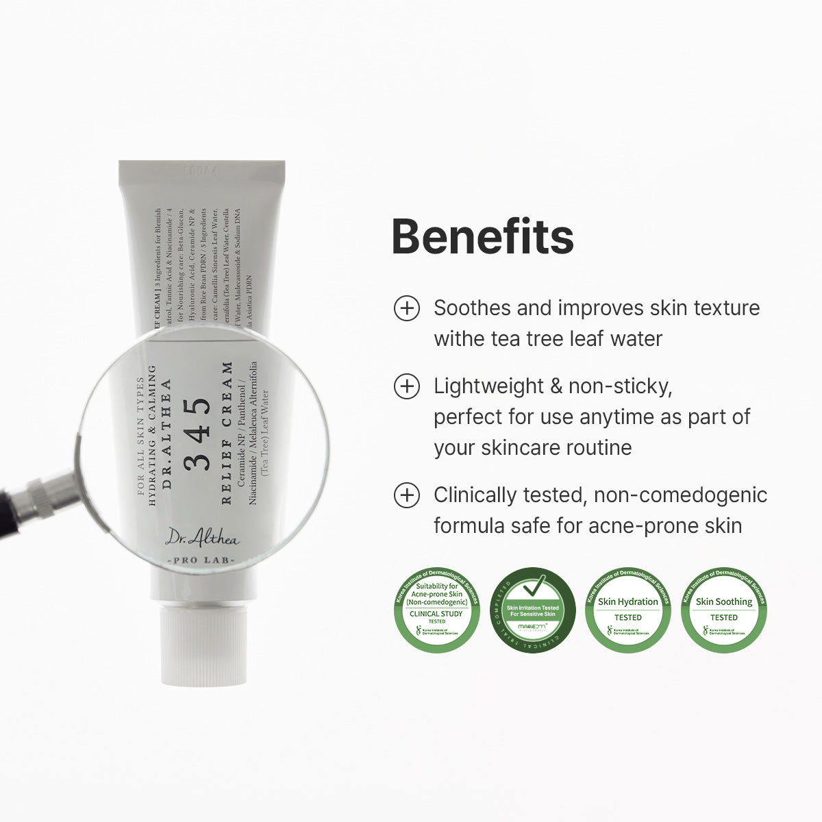 Dr. Althea 345 Relief Cream 50mL Soothing Hydrating Barrier Cream