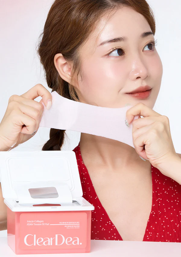 ClearDea Mucin Collagen PDRN Tension Fit Pad (80pads)