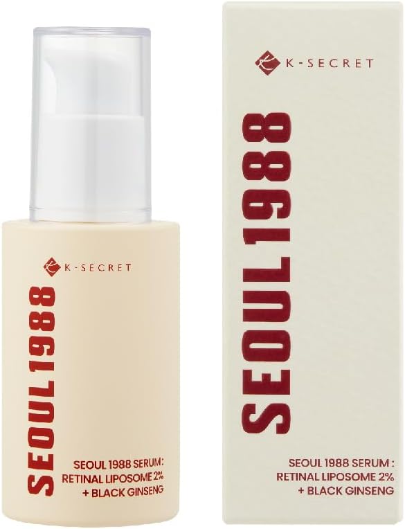KSECRET SEOUL 1988 Serum : Retinal Liposome 2% + Black Ginseng  30mL
