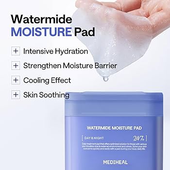 Mediheal Watermide Moisture Pad 170mL/100 pads
