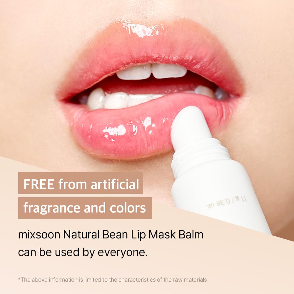 mixsoon Natural Bean Lip Mask Balm 11g