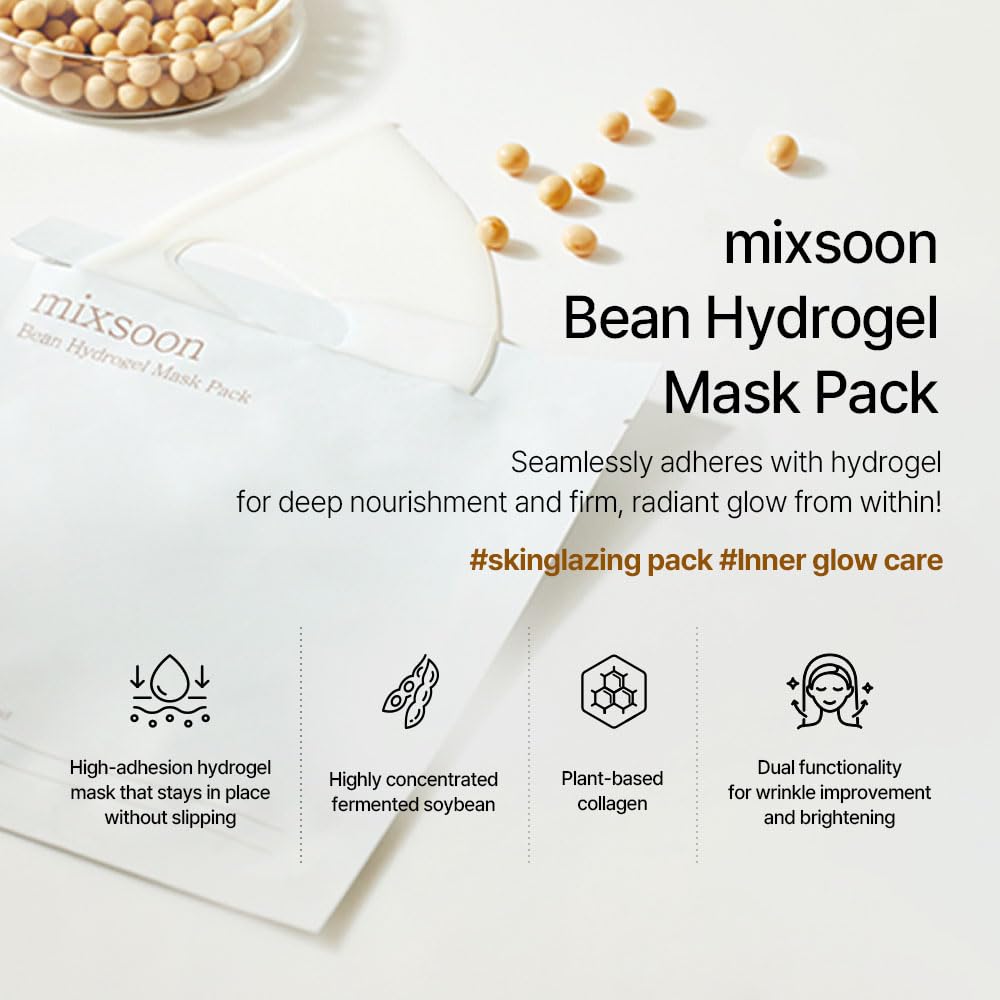 mixsoon Bean Collagen Hydrogel Mask Set 35g x 5sheets