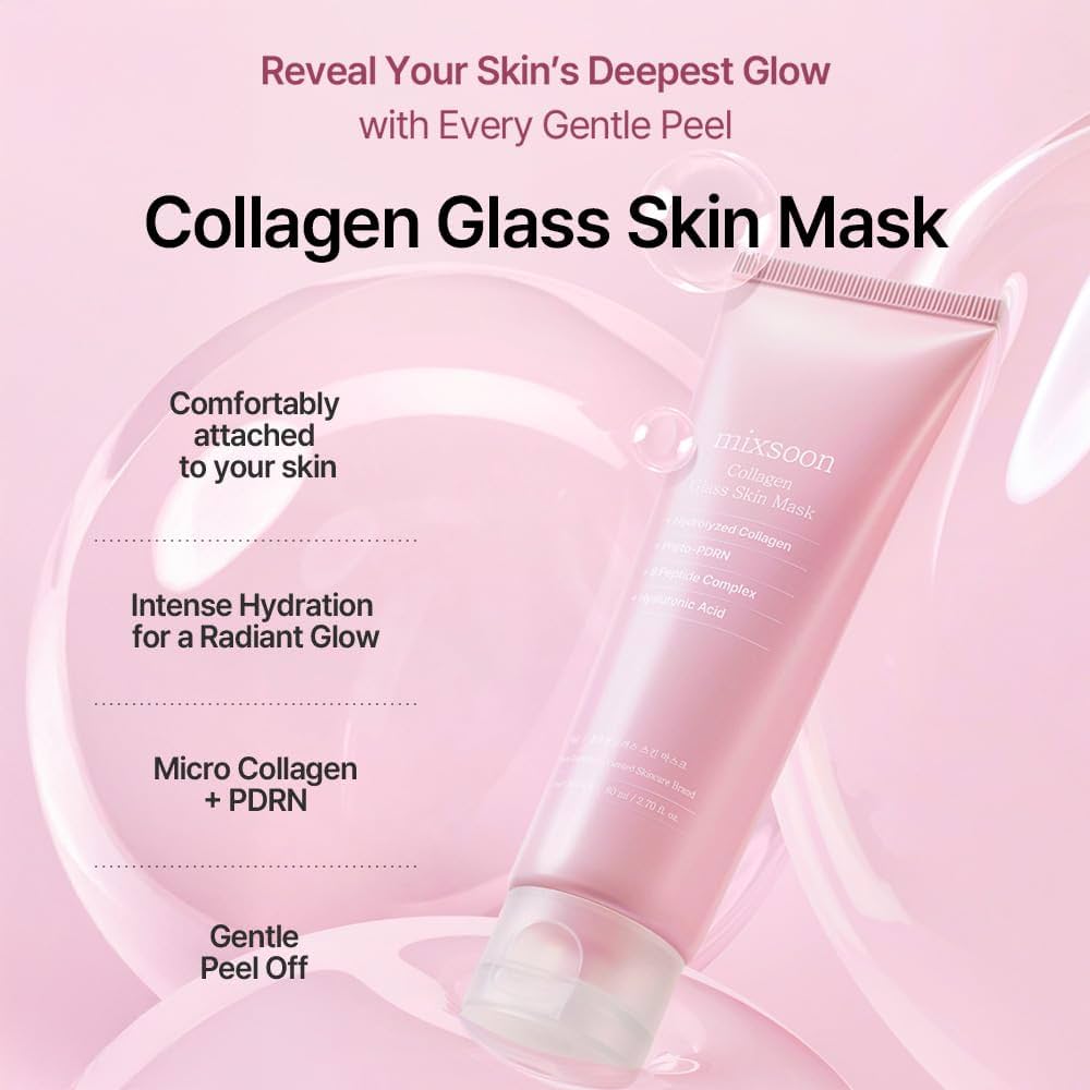 mixsoon Collagen Glass Skin Mask 80mL