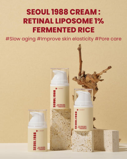 KSECRET SEOUL 1988 Cream : Retinal Liposome 1% + Fermented Rice 50mL