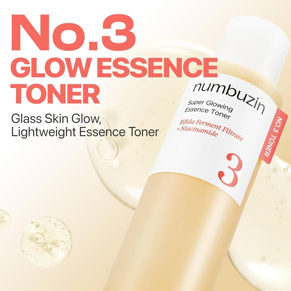 numbuzin No.3 Super Glowing Essence Toner 200mL