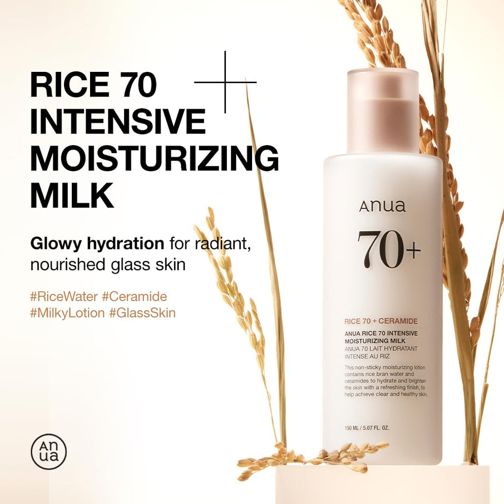 Anua Rice 70 Intensive Moisturizing Milk 150mL