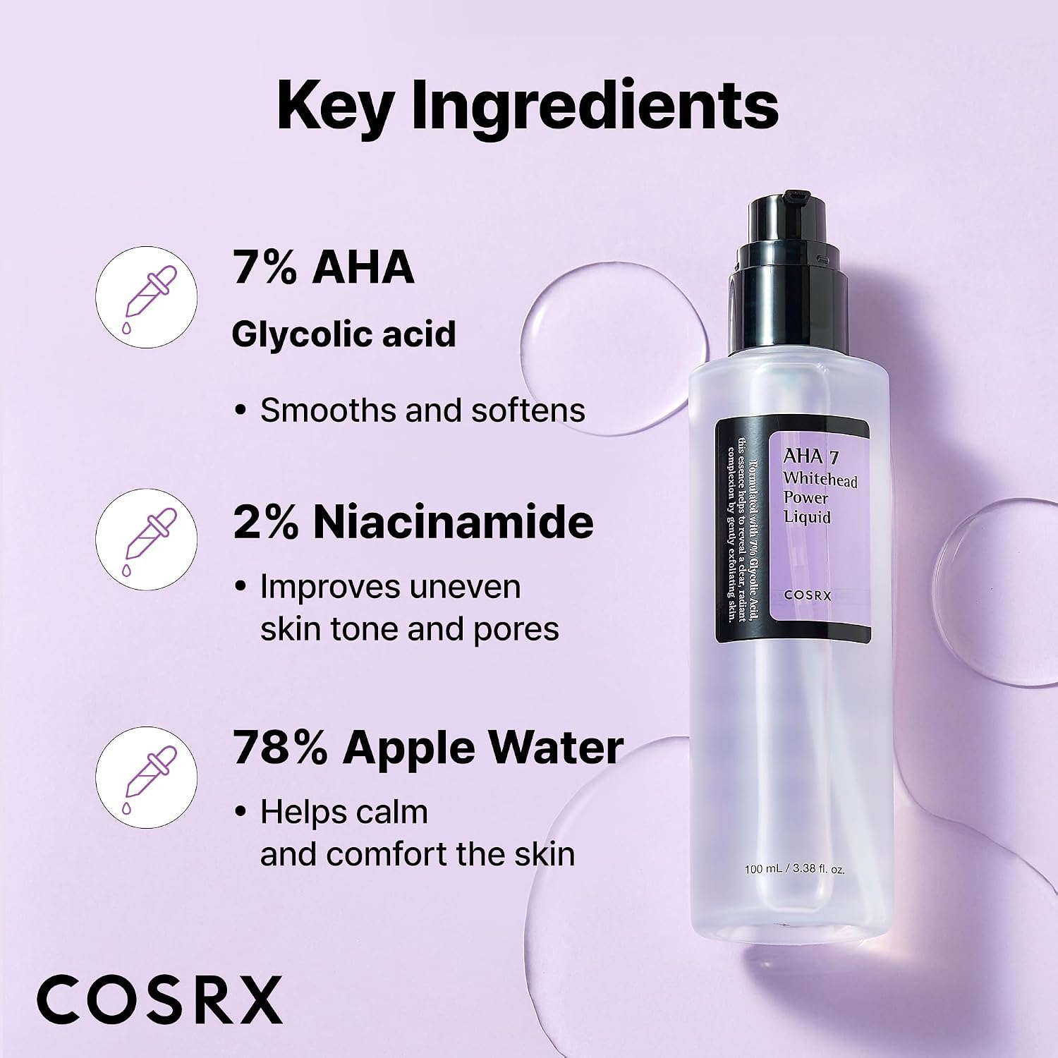 COSRX AHA 7 Whitehead Power Liquid 100mL