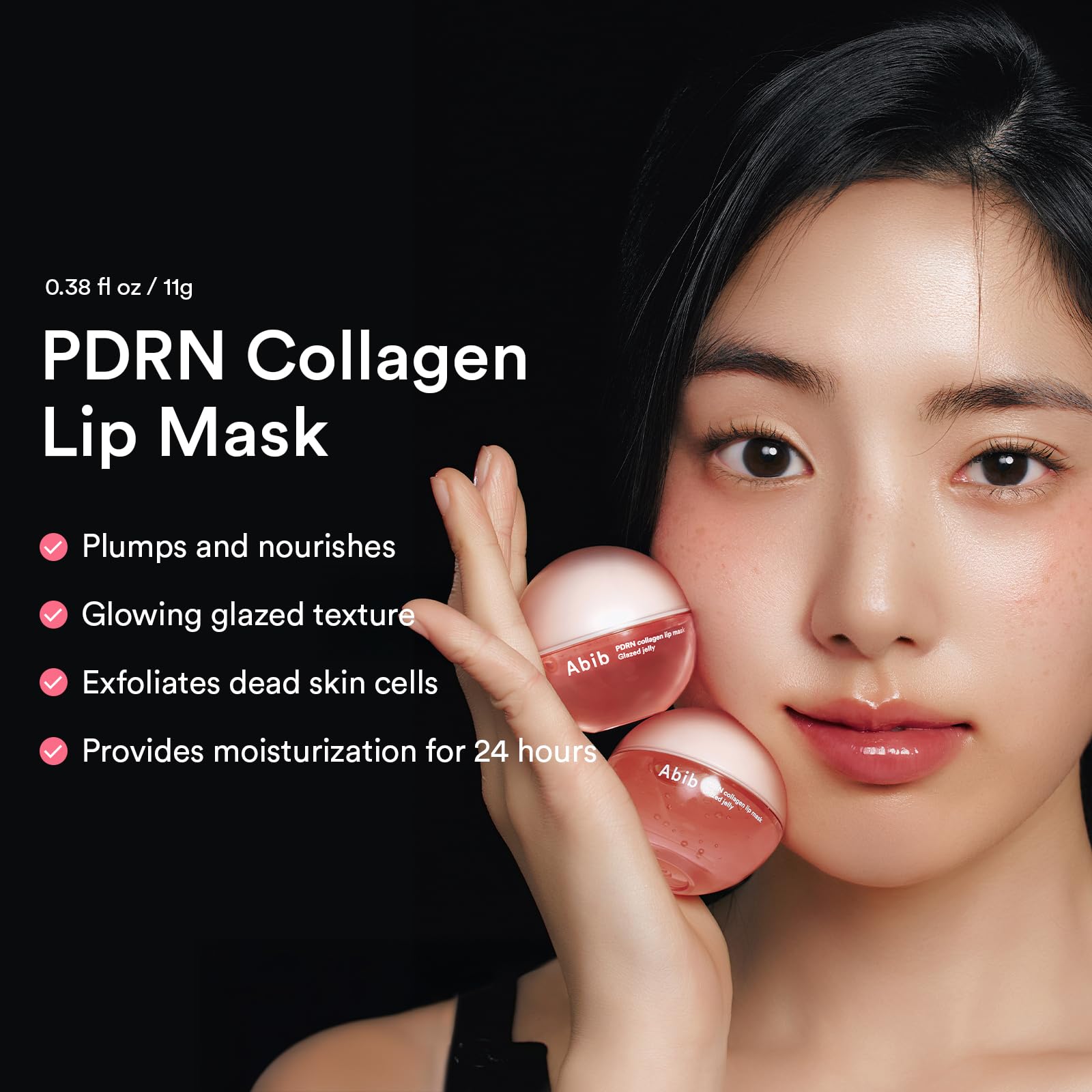 Abib PDRN Collagen Lip Mask Glazed Jelly 11g