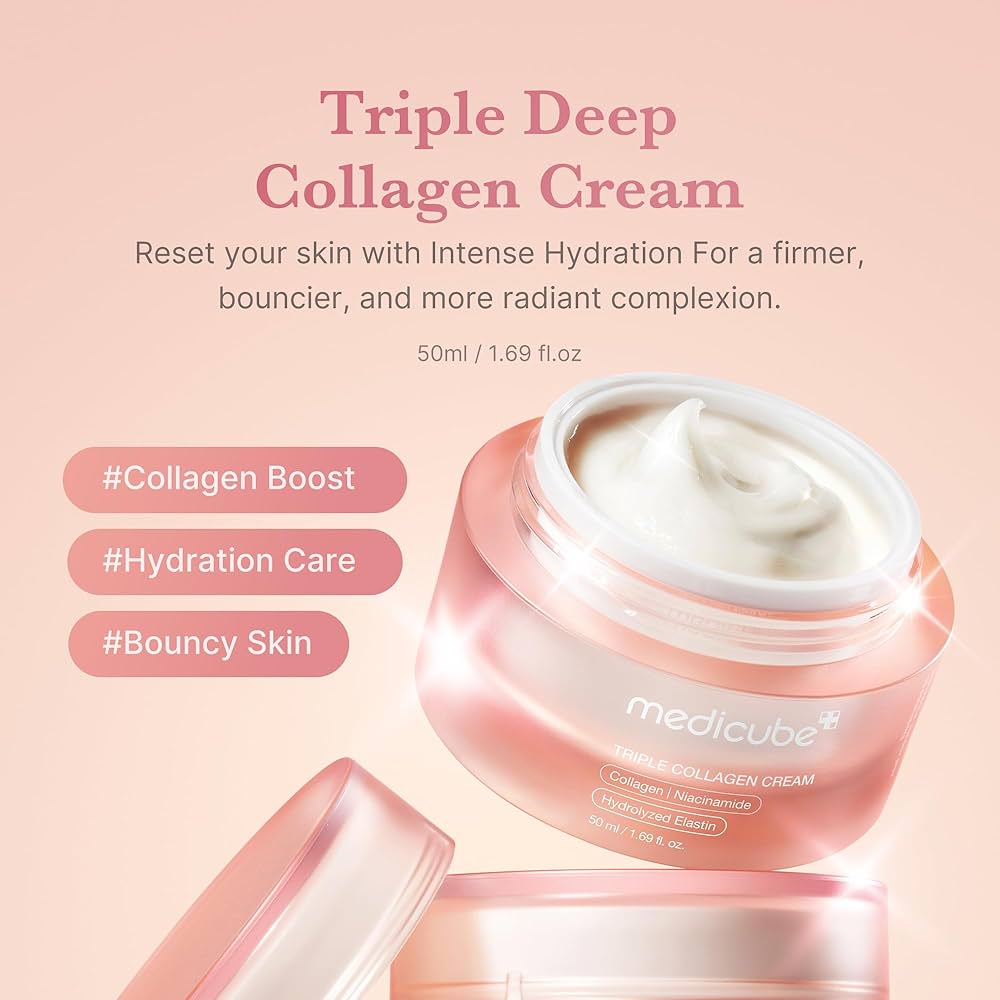 medicube Triple Collagen Cream 4.0 50mL Firming Hydrating Collagen