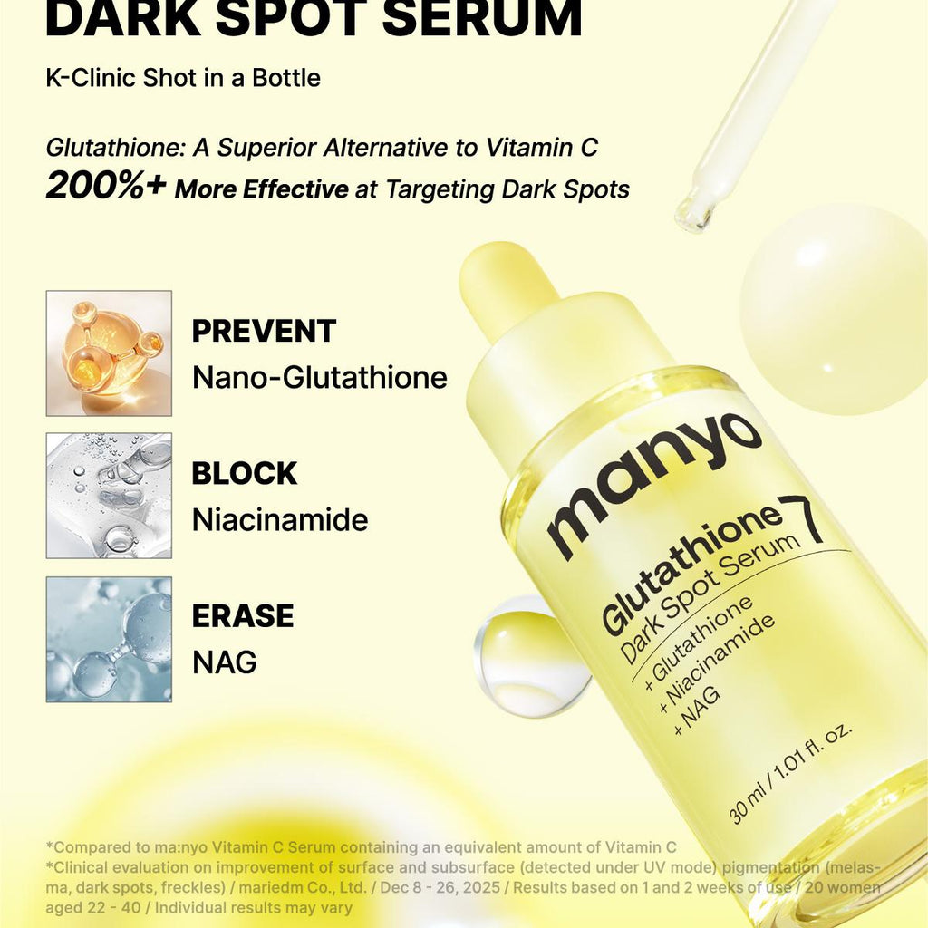 manyo - Glutathione 7 Dark Spot Serum 30mL