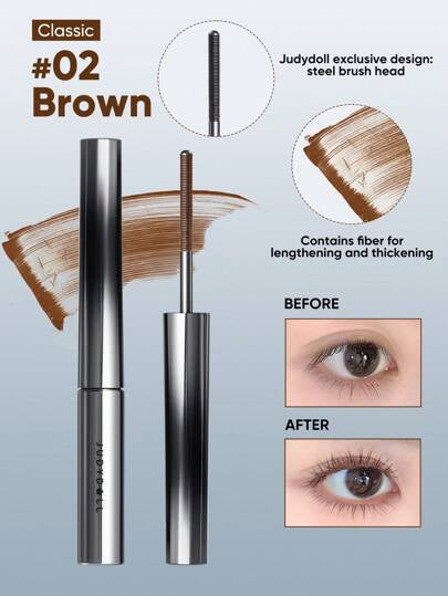 Judydoll 3D Curling Eyelash Iron Mascara - Classic #01 Black