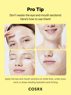 COSRX Advanced Snail Mucin Glass Glow Hydrogel Mask 35g - 1 BOX / 3 PCS