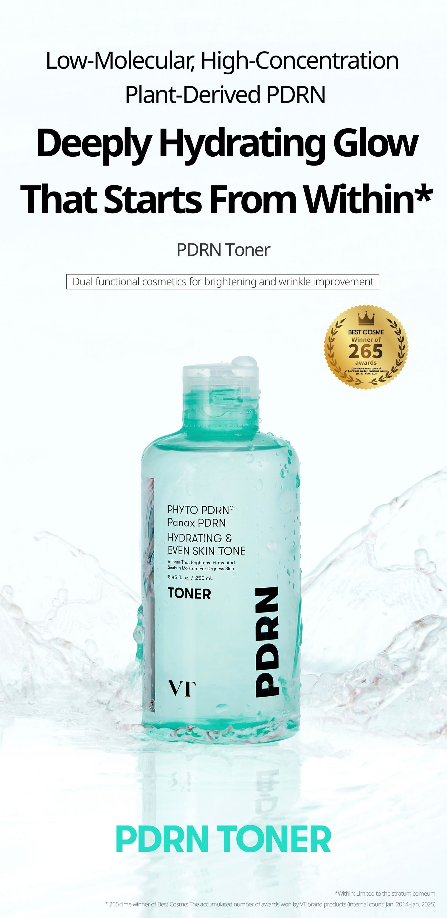 VT PDRN Toner 250mL