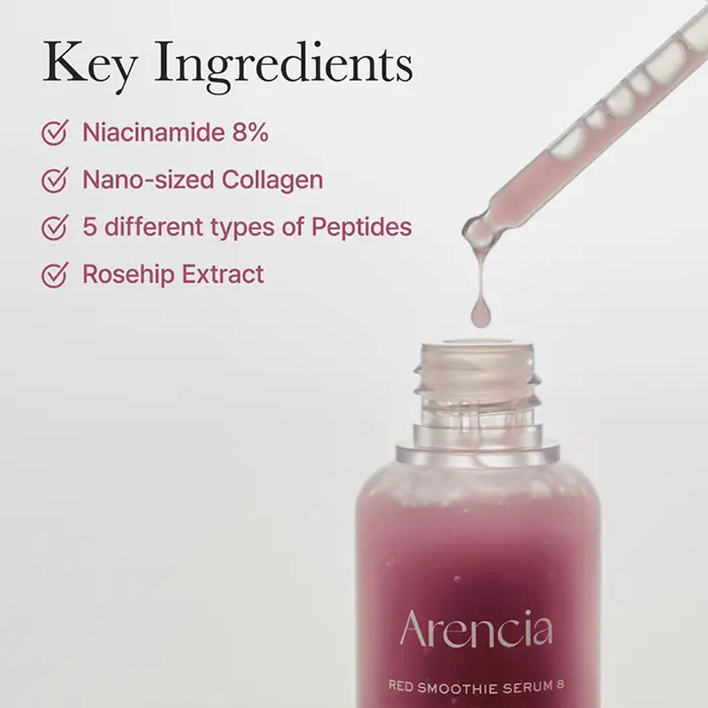 arencia fresh red smoothie serum 8 30mL