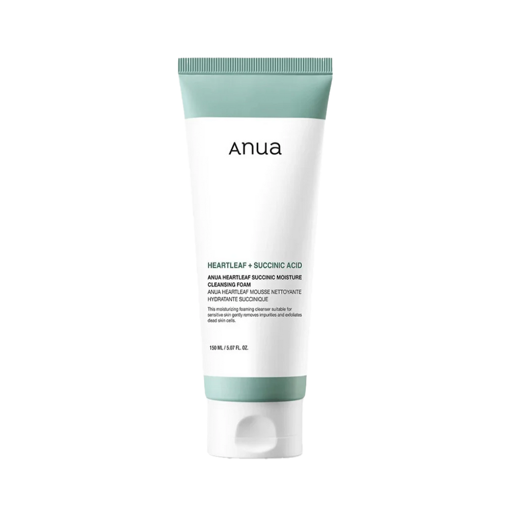 Anua Heartleaf Succinic Moisture Cleansing Foam 150mL