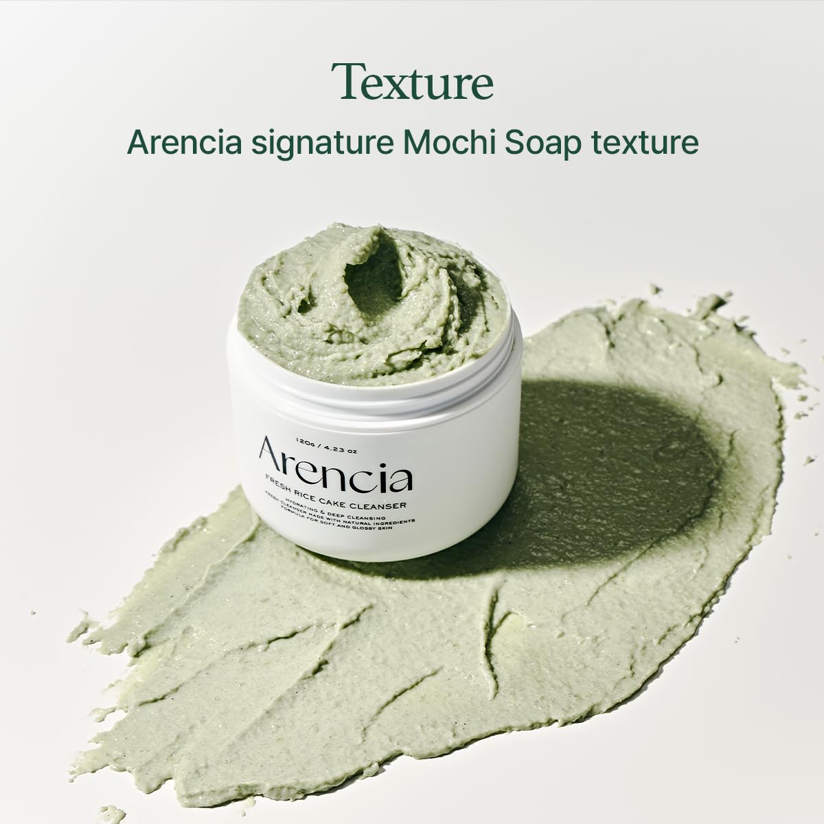 Arencia Fresh Green Rice Mochi Cleanser 120g