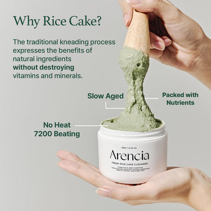 Arencia Fresh Green Rice Mochi Cleanser 120g