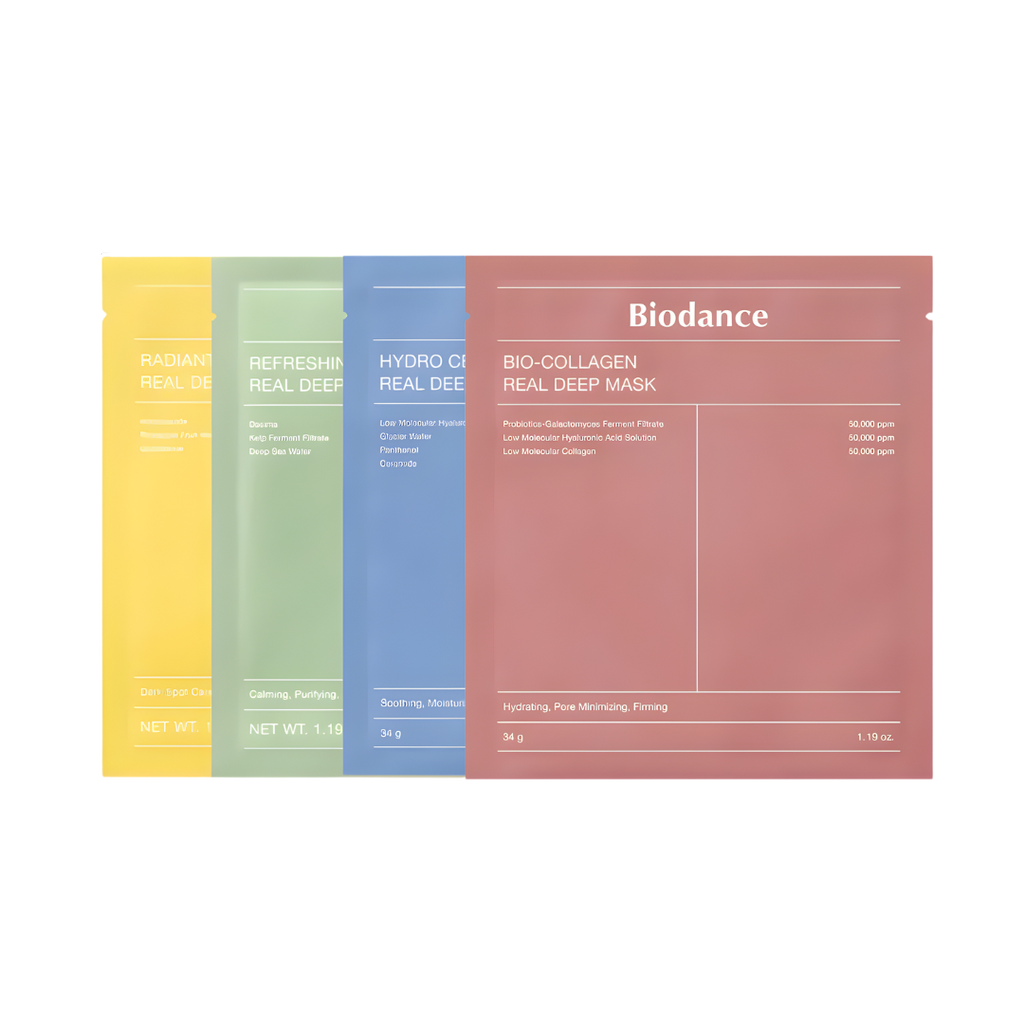 Biodance Real Deep Mask 1pc (4 types)