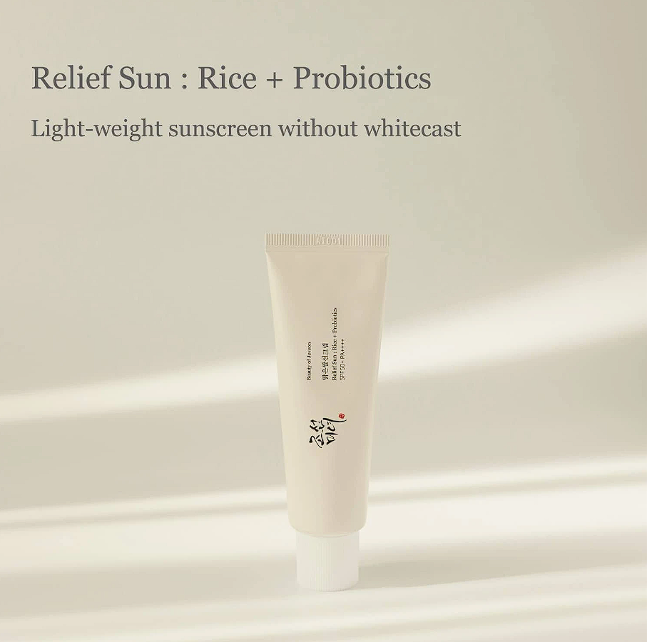 Beauty of Joseon Relief Sun 50ml : Light-weight sunscreen without whitecast