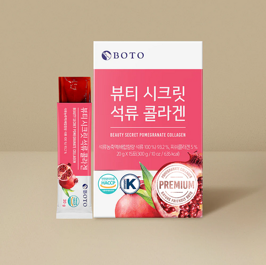 BOTO Beauty Secret Pomegranate Collagen [20g x 15 sticks]