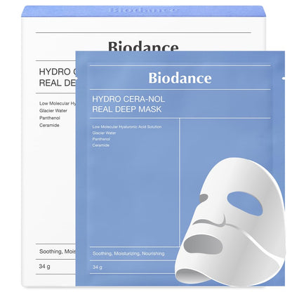 Biodance Hydro Cera-Nol Real Deep Mask Sheet 4PC