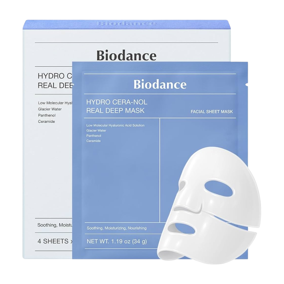 Biodance Hydro Cera-Nol Real Deep Mask Sheet 4PC
