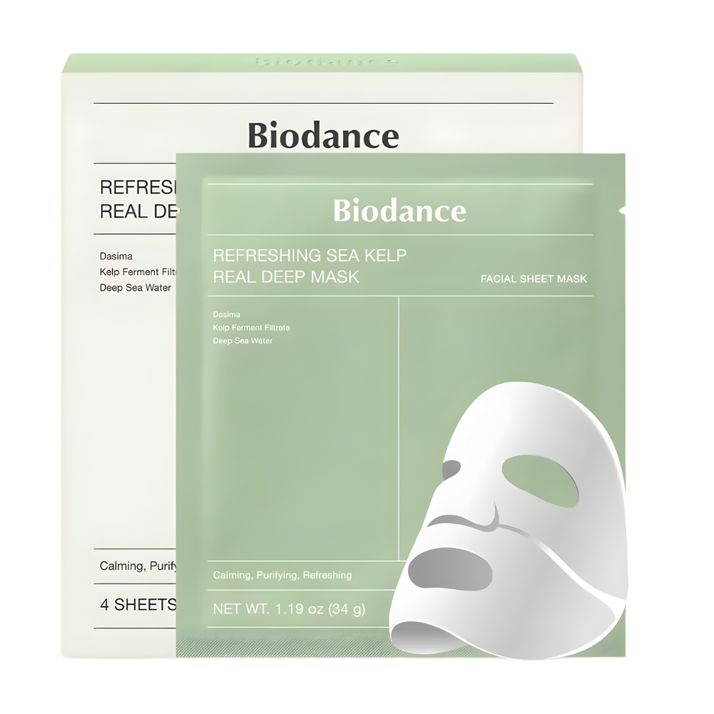 Biodance Refreshing Sea Kelp Real Deep Mask (4pcs)