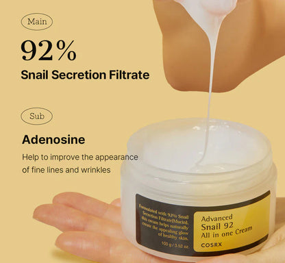 COSRX Advanced Snail 92 All In One Cream 100g