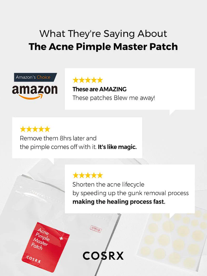 Cosrx acne pimple patch