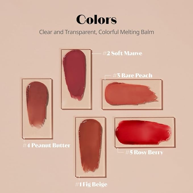 ETUDE Ginger Sugar Melting Balm - 5 Colors