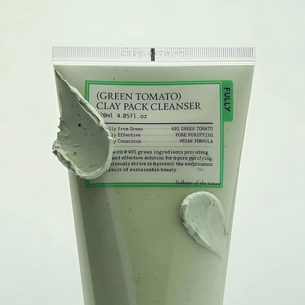 Fully Green Tomato Clay Pack Cleanser 120mL