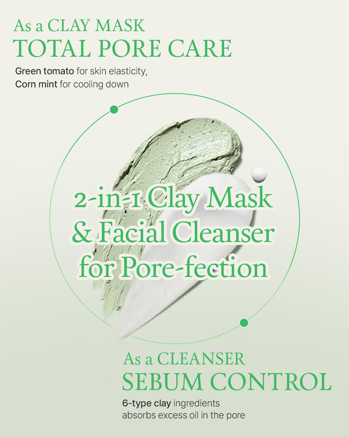 Fully Green Tomato Clay Pack Cleanser 120mL