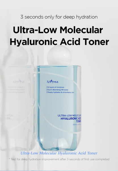 Isntree Ultra Low Molecular HA Toner 300mL