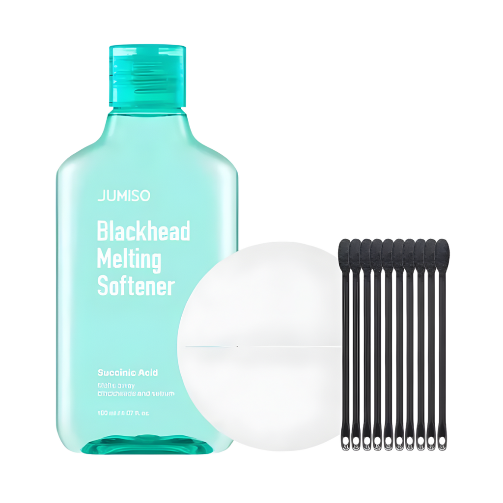 JUMISO Blackhead Melting Softener & Cotton Pad Set