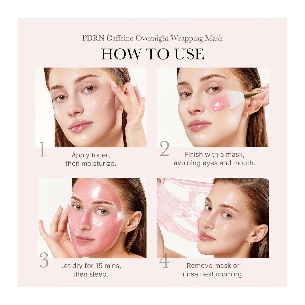 Medicube PDRN Pink Caffeine Night Wrapping Mask 75mL