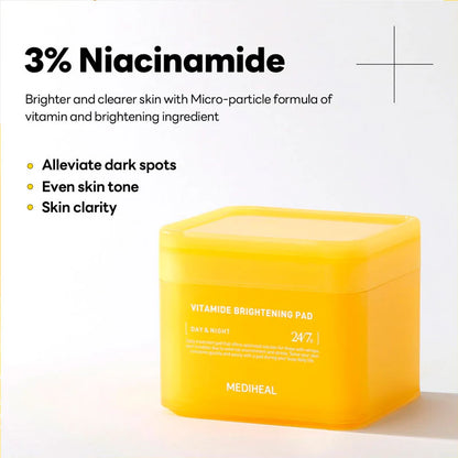 Mediheal Vitamide Brightening Pad 180ml / 100pads