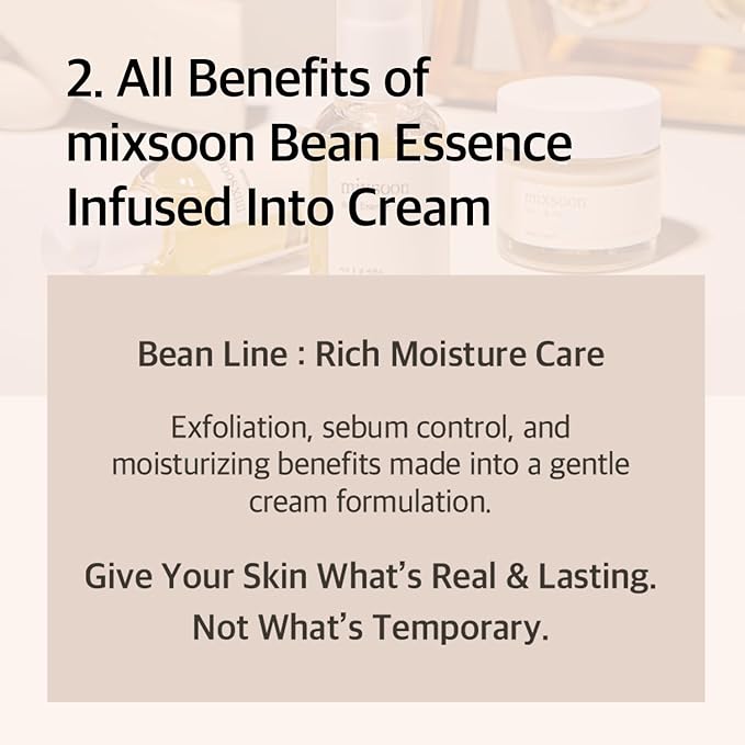 mixsoon bean cream  