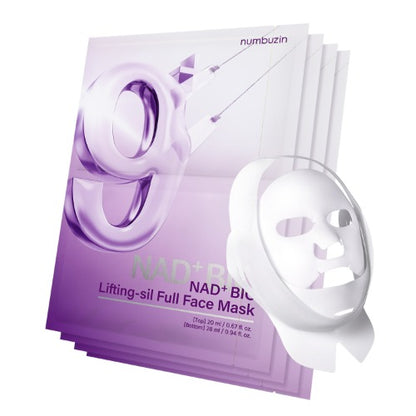 Numbuzin No.9 NAD Bio Lifting Full Cover Facial Mask (+GWP) 4pc