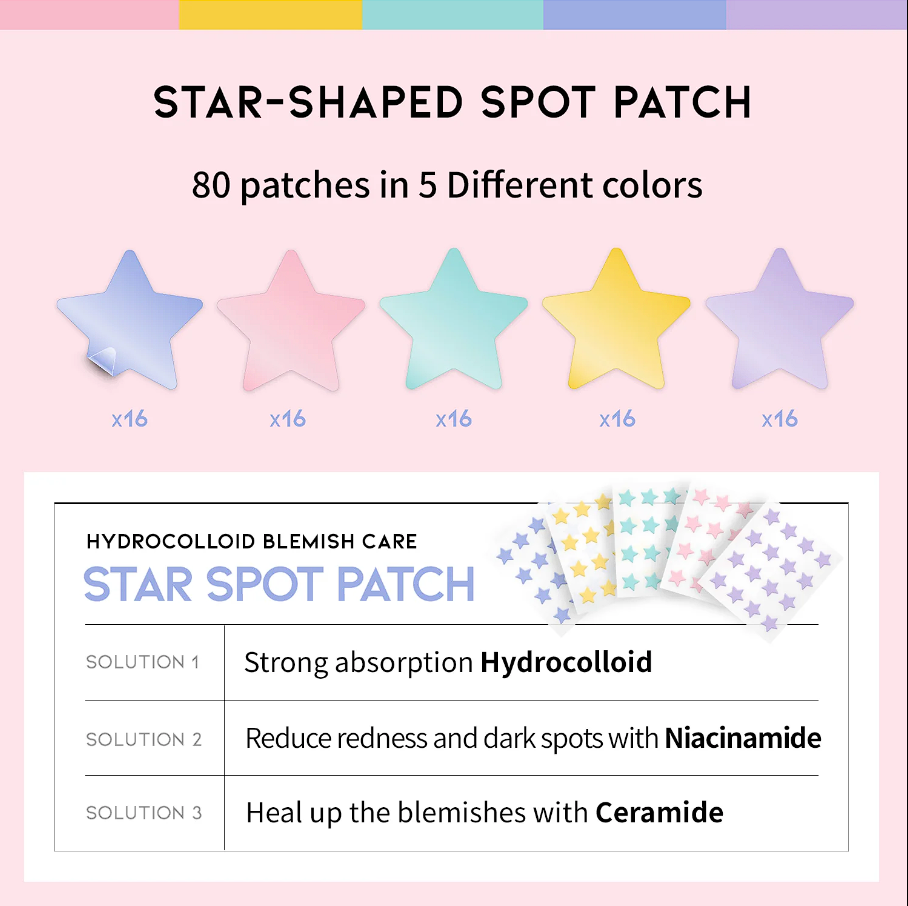 OOTD Star Spot Patch (80 pcs)