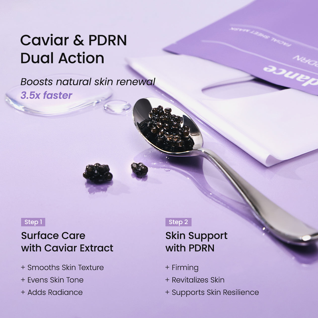 Biodance Rejuvenating Caviar PDRN Real Deep Mask 34g 4PC