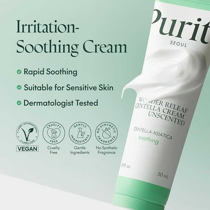 Purito SEOUL Wonder Releaf Centella Cream Unscented
