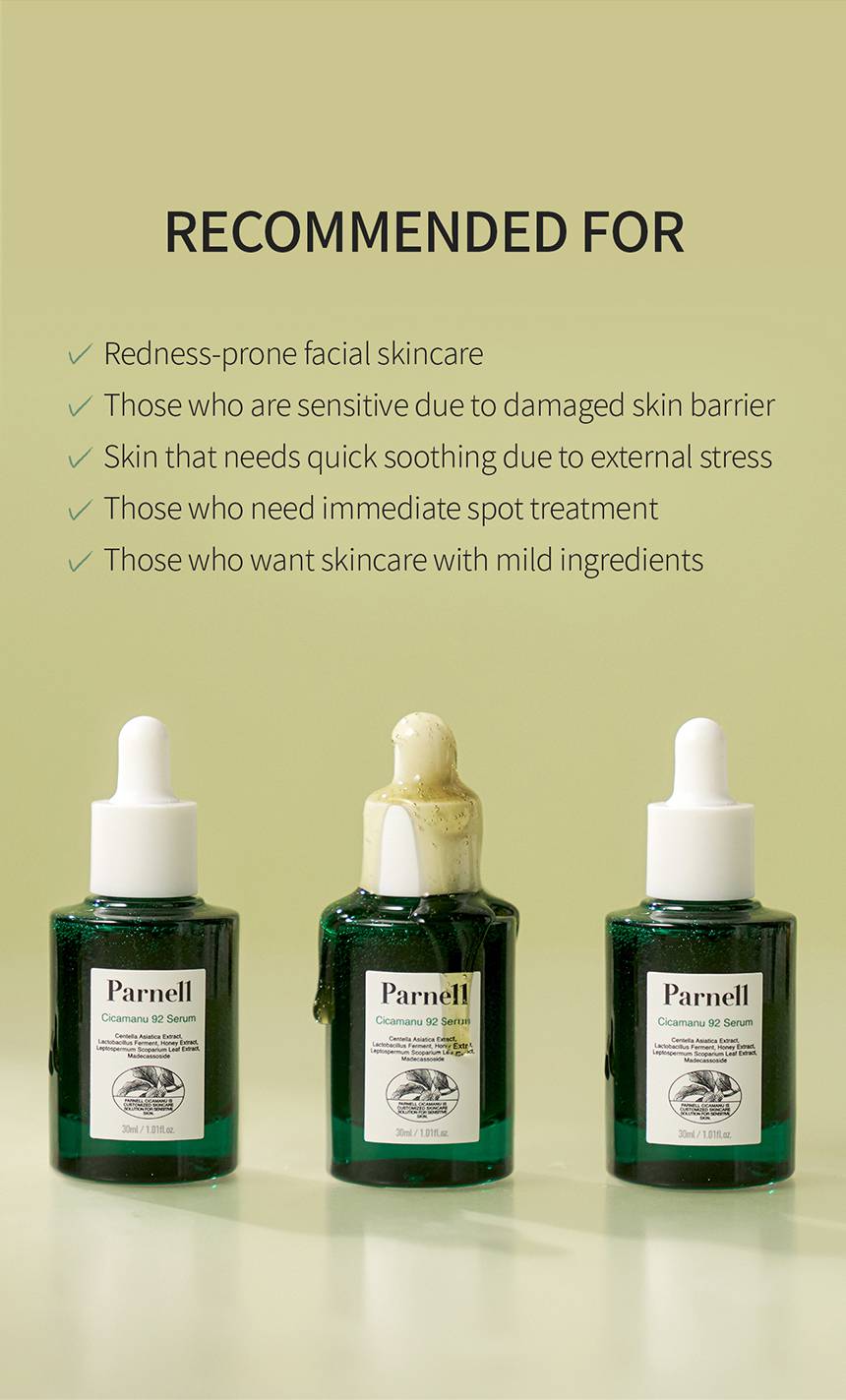 Parnell Cicamanu 92 Serum 30mL