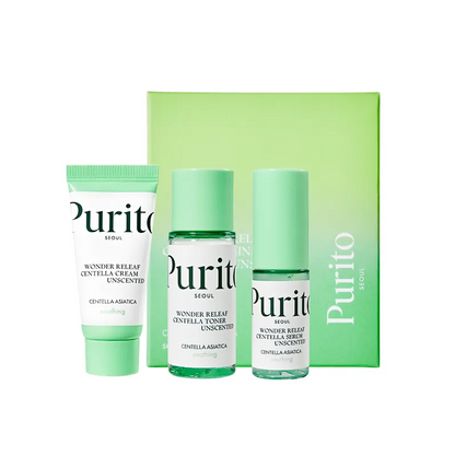 Purito SEOUL Wonder Releaf Centella Mini Kit Unscented