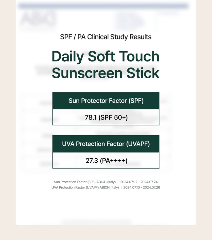 Purito SEOUL Daily Soft Touch Sunscreen Stick 20g