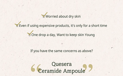 The Plant Base - Quesera Ceramide Ampoule