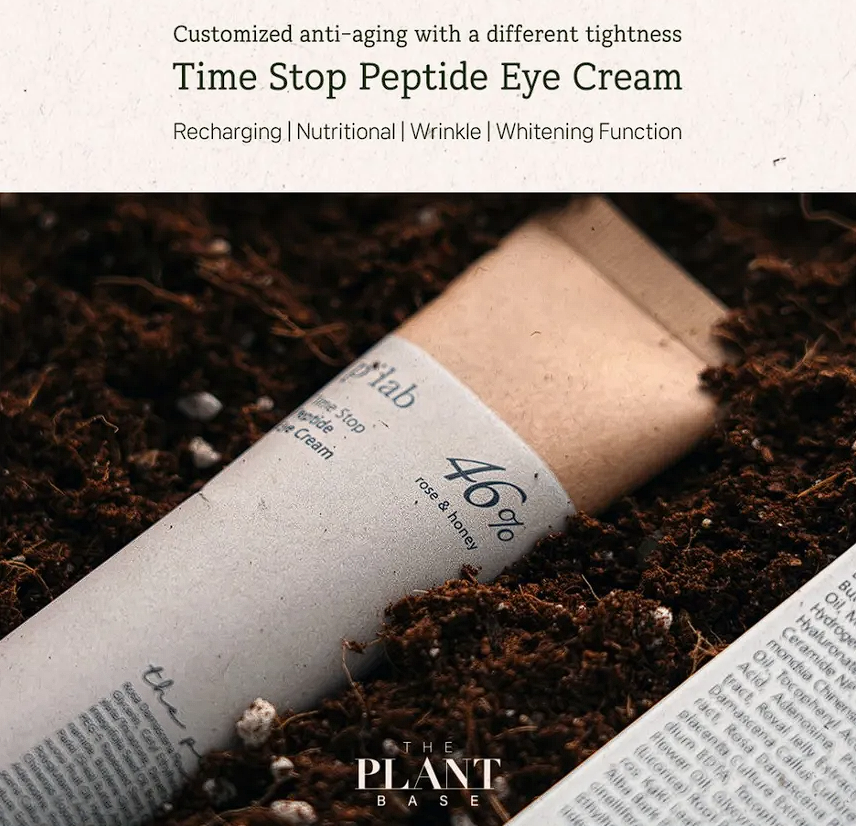 The Plant Base - Time Stop Peptide Eye Cream 30mL